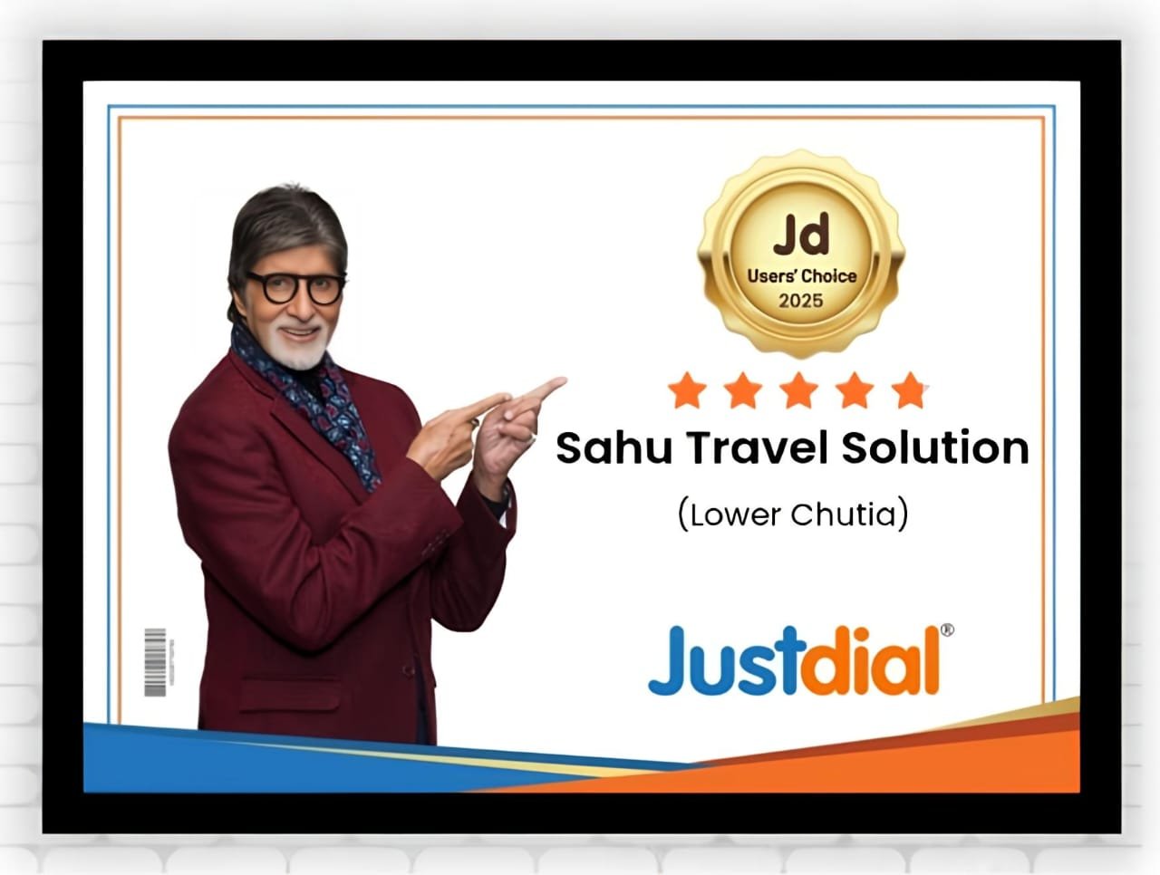 Sahu Travels Certification